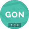 Gon – Responsive Multi-Purpose Wordpress Theme