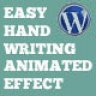 Responsive SVG Handwritting Text Animation - Wordpress Plugin