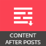 Content After Posts