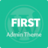 First – WordPress Admin Theme