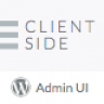 Clientside – WordPress Admin Theme