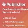 Publisher - Newspaper Magazine AMP | News / Editorial