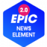 Epic News Elements - Add Ons for Elementor & WPBakery Page Builder