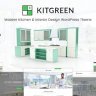 KitGreen - Modern Kitchen & Interior Design WordPress Theme