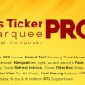 Pro News Ticker & Marquee for Visual Composer